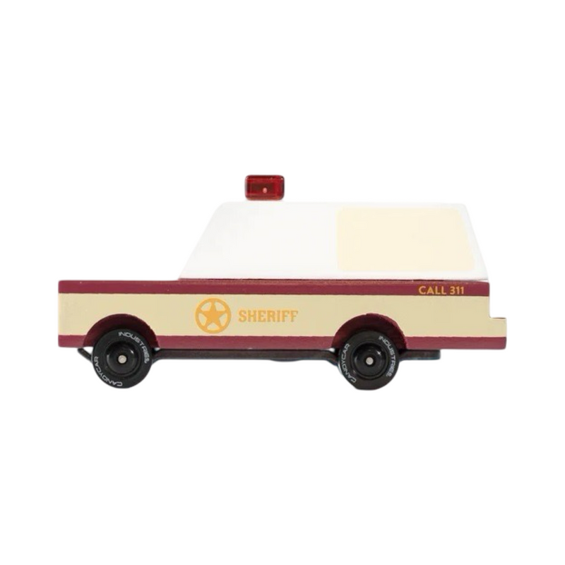 Candycar sheriff off-road truck