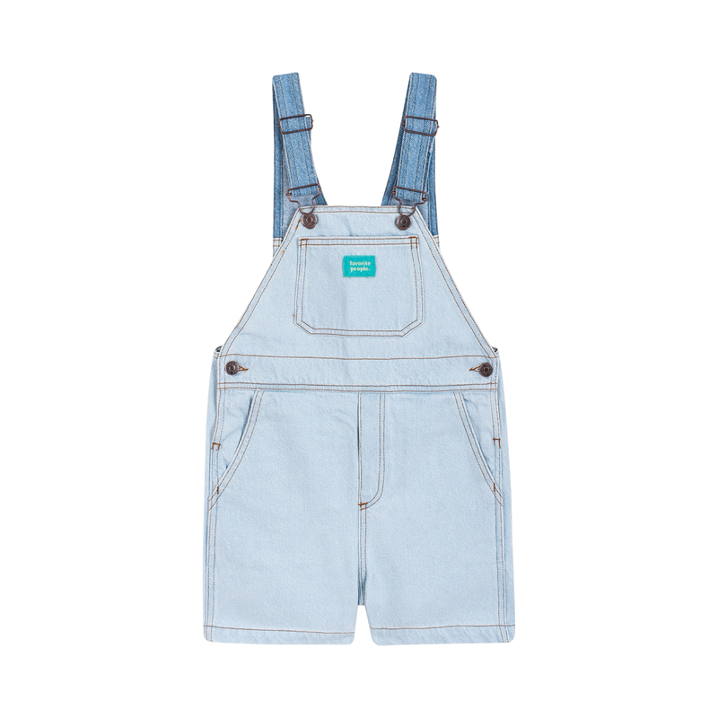 VHS shorts overalls