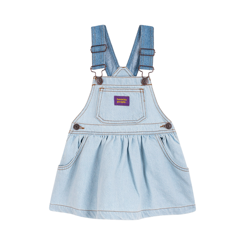 VHS skirt overalls