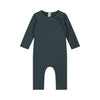 Baby suit with snaps