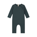 Baby suit with snaps