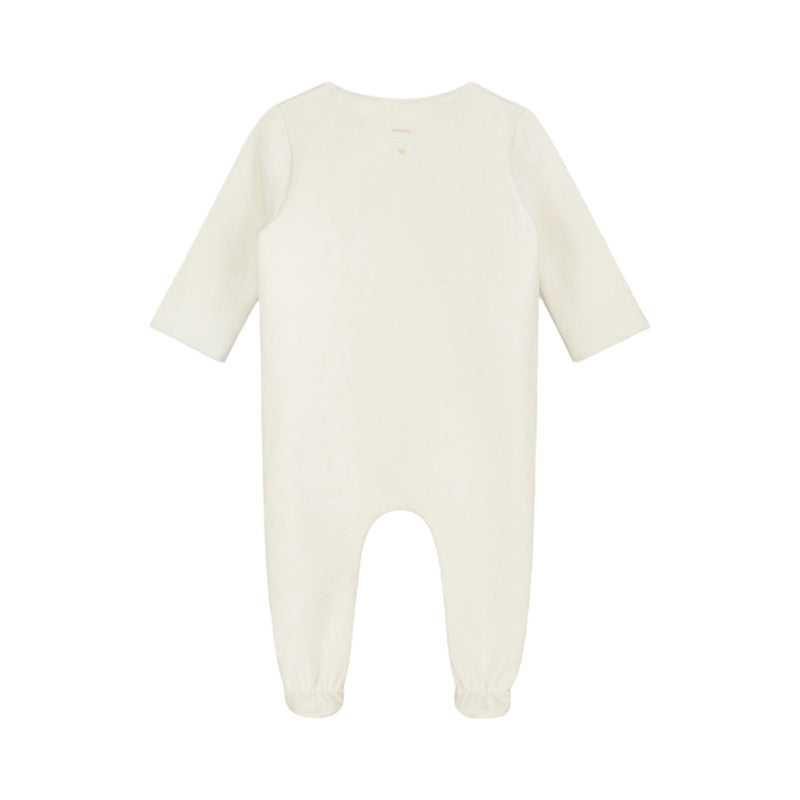 Newborn suit with snaps