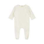 Newborn suit with snaps
