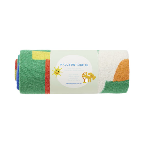 Puppy park baby blanket