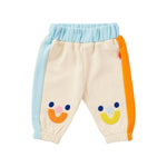 Cream track pant