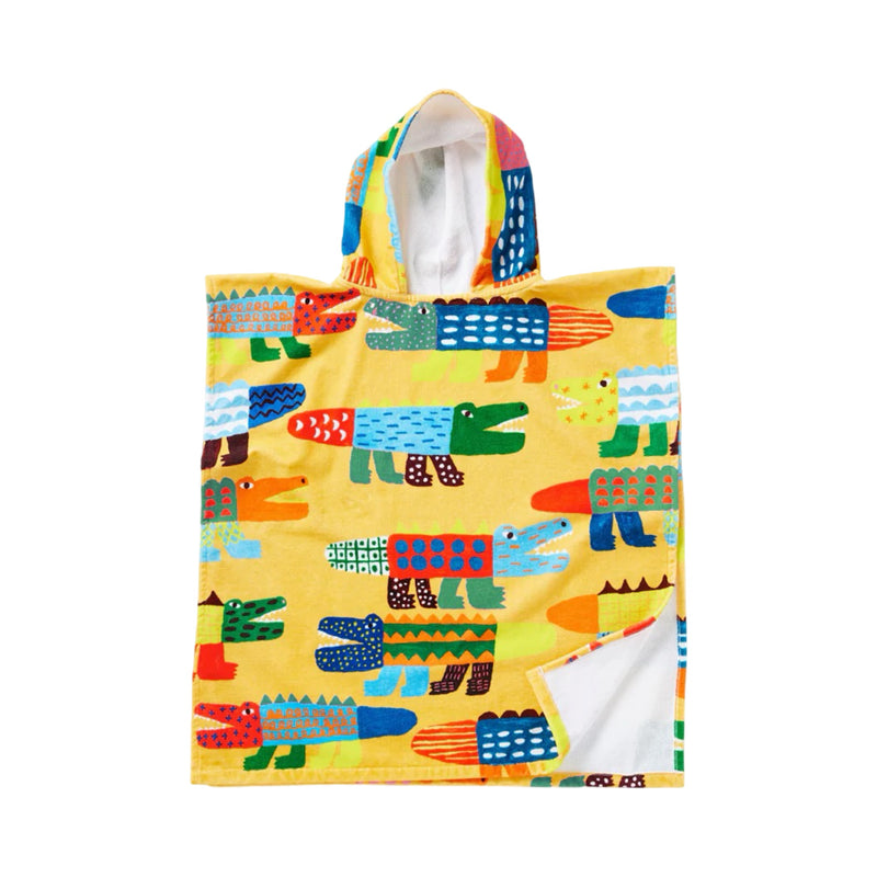 Kids hooded towel chomp