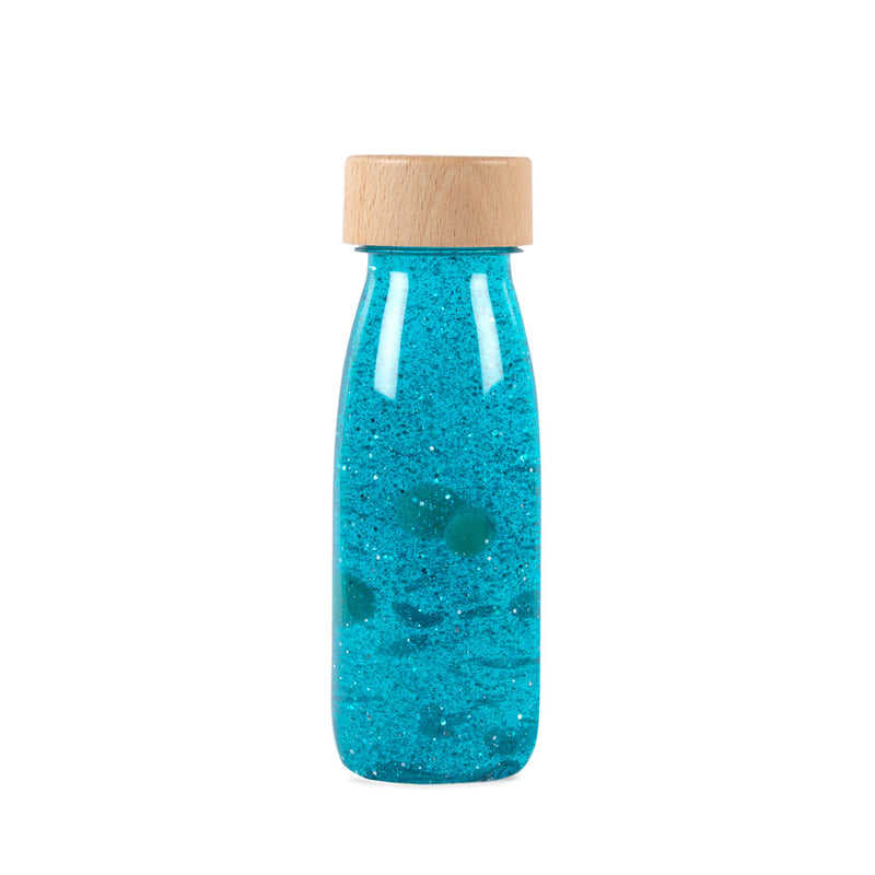 Turquoise float bottle