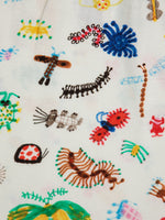 Funny insects all over dress
