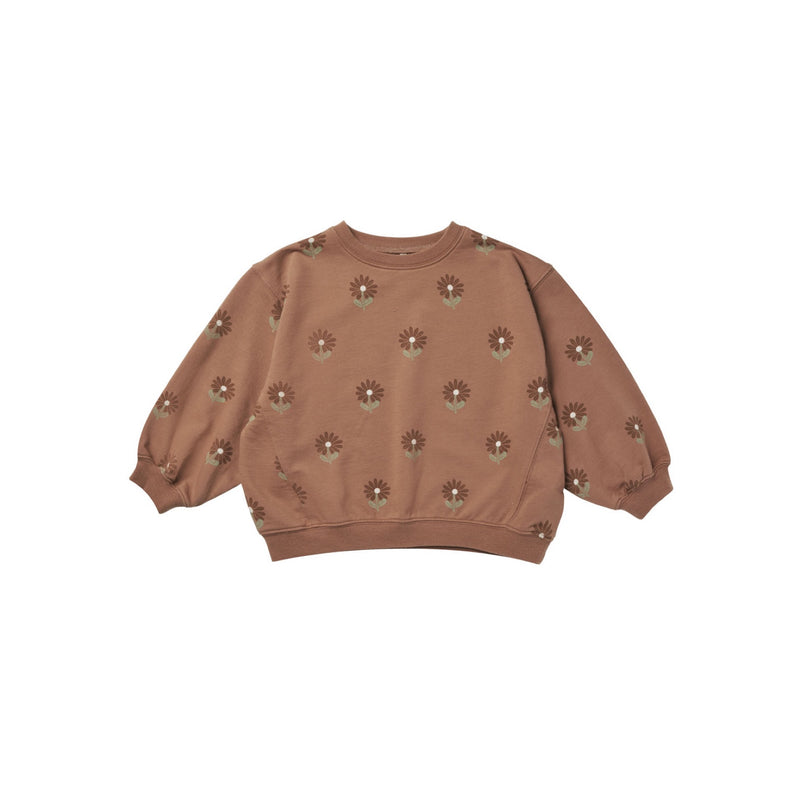 Oversized crew sweatshirt