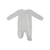 Breathe EZE collection baby footed two-way zipper sleeper