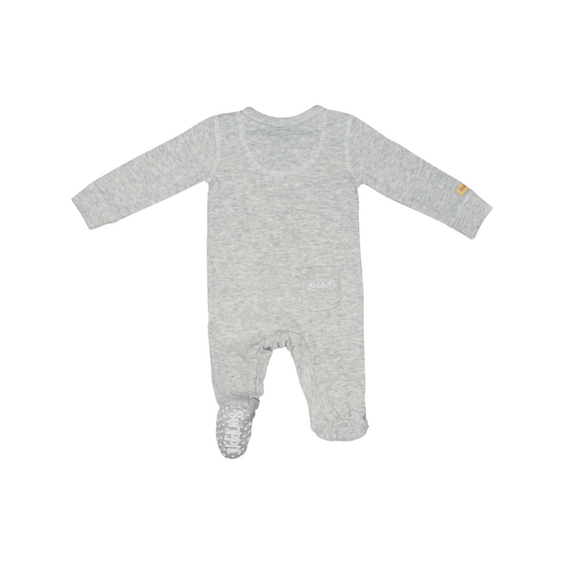 Breathe EZE collection baby footed two-way zipper sleeper