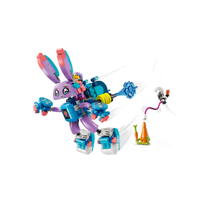 Izzie et Bunchurro le lapin joueur
