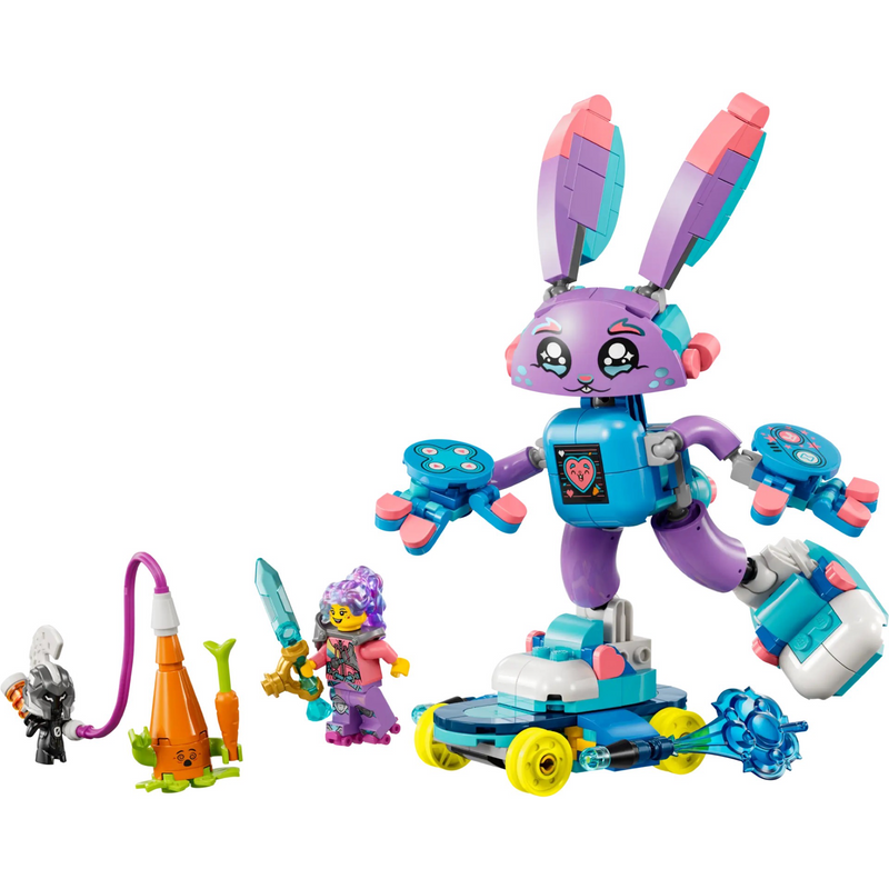 Izzie et Bunchurro le lapin joueur