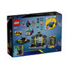 The Batcave™ with Batman™, Batgirl™ and The Joker™