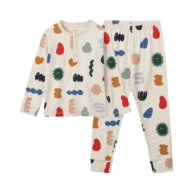 Wilhelm printed pyjamas set