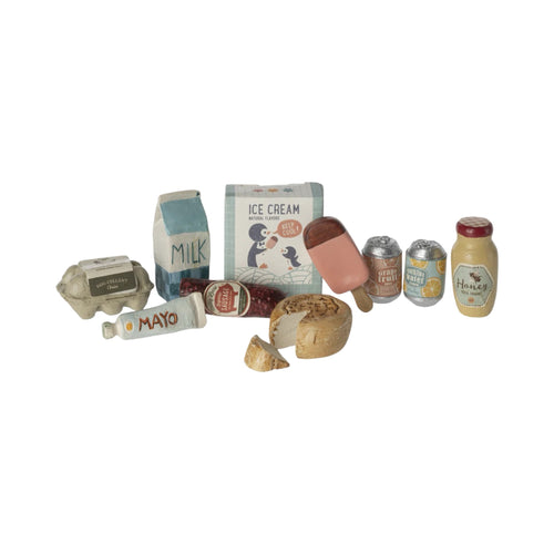 Miniature grocery box
