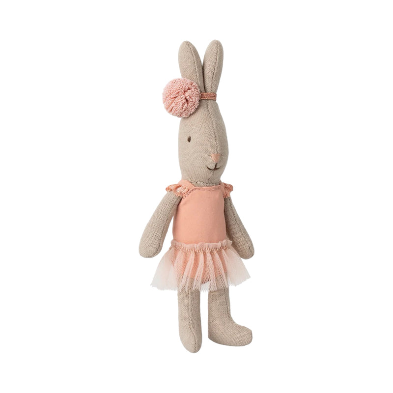 Micro rabbit with ballet suit and skirt rose