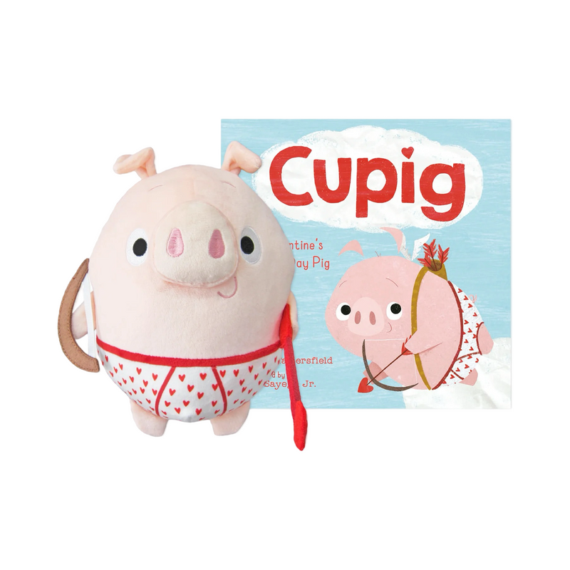 Cupig doll and book