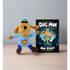 Peluche et livre Dog man