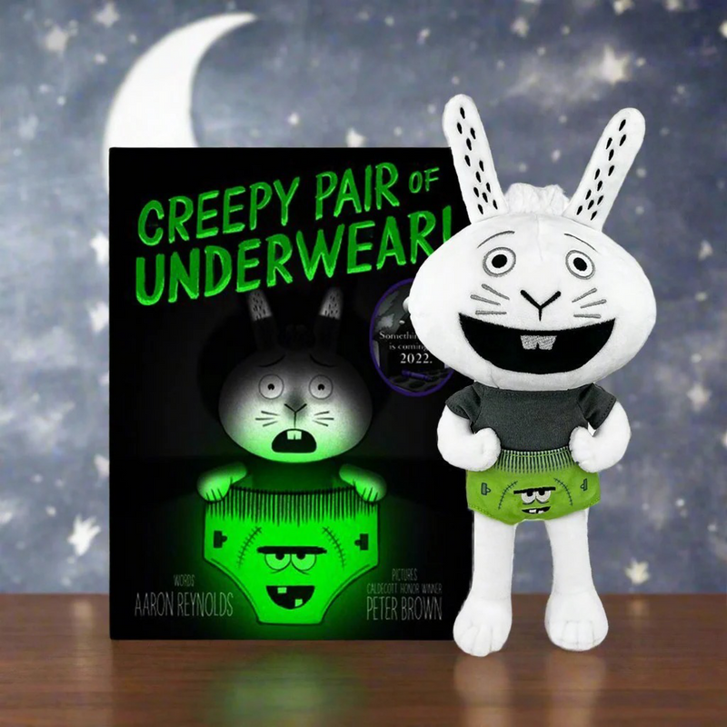 Peluche et livre Creepy pair of underwear! 