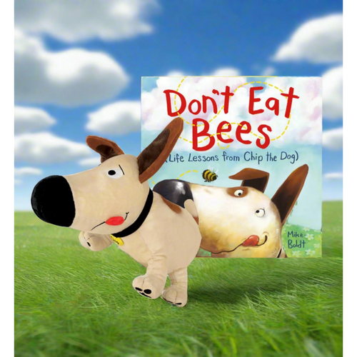 Don't eat bees chip the dog book and doll