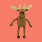 Elmore the Christmas moose doll and book