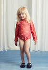 Seagull long sleeve swimsuit