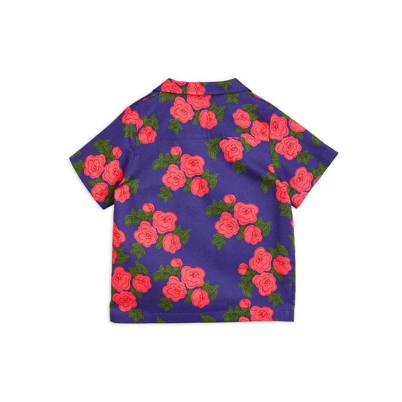 Roses aop woven s/s shirt