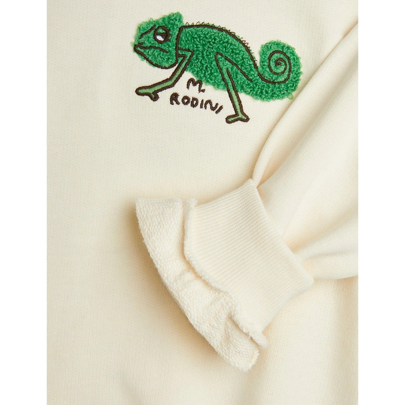 Lizard chenille sweatshirt