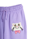 Cat chenille sweatpants