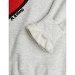 Arrowed heart chenille sweatshirt