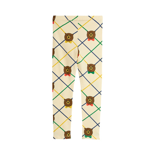 Bear check leggings