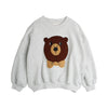Bear chenille sweatshirt