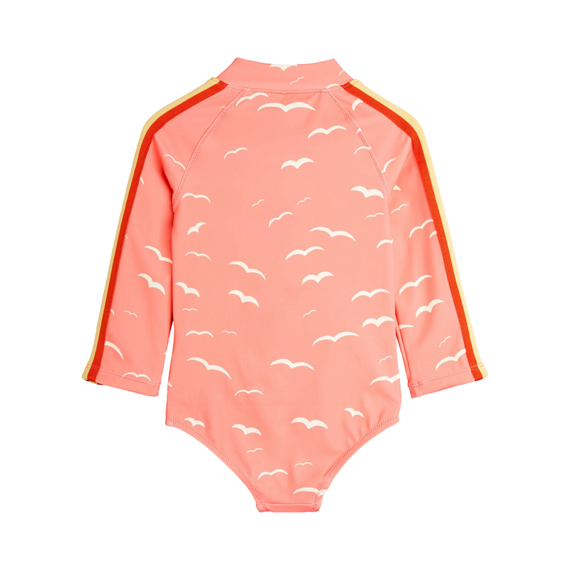 Seagull long sleeve swimsuit