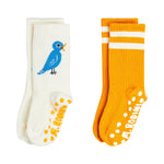 Bird 2-pack anti-slip socks