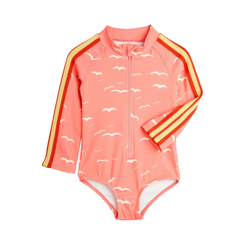 Seagull long sleeve swimsuit