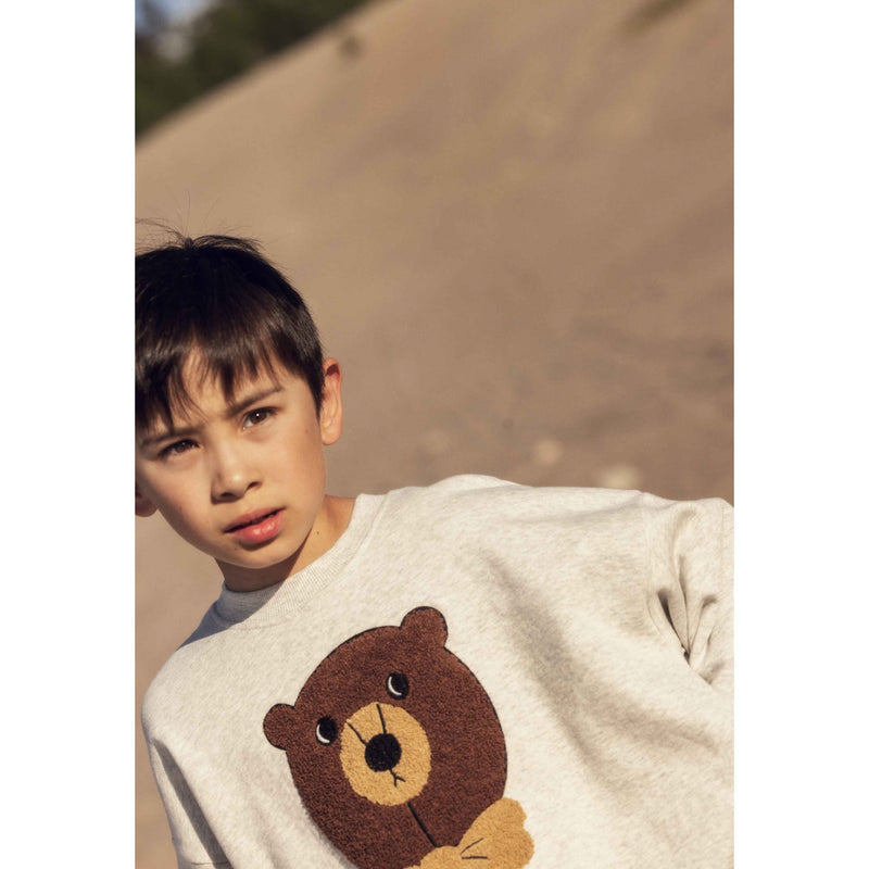 Bear chenille sweatshirt