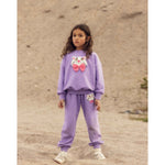 Cat chenille sweatpants