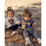 Bear chenille sweatshirt