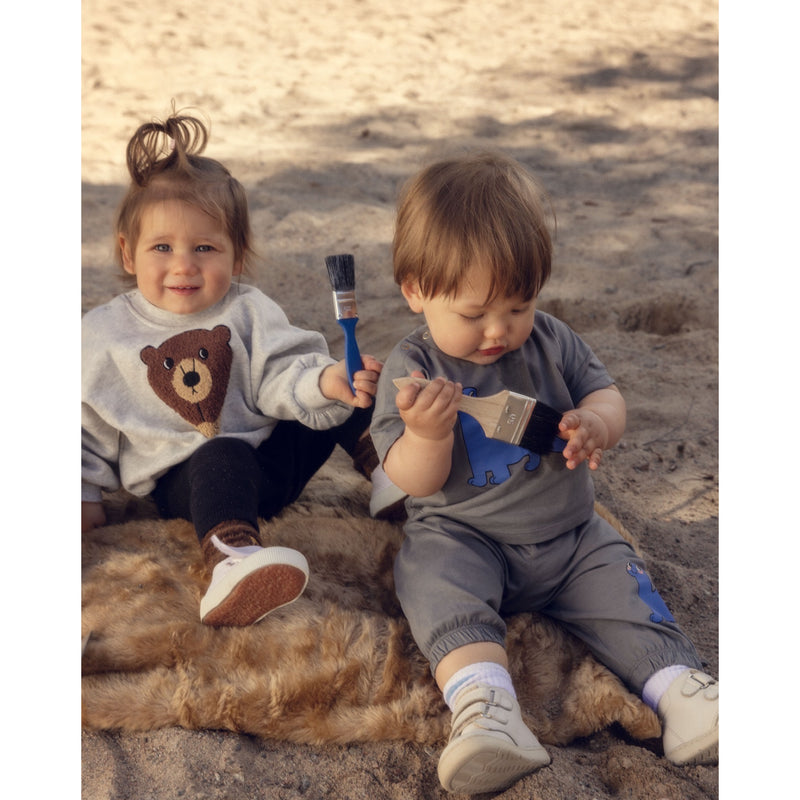 Bear chenille sweatshirt