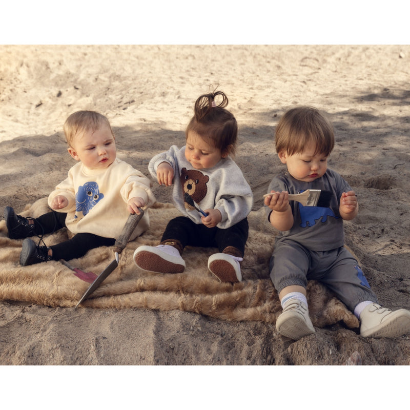 Bear chenille sweatshirt