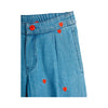 Mini hearts woven trousers