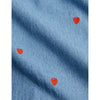 Mini hearts woven trousers