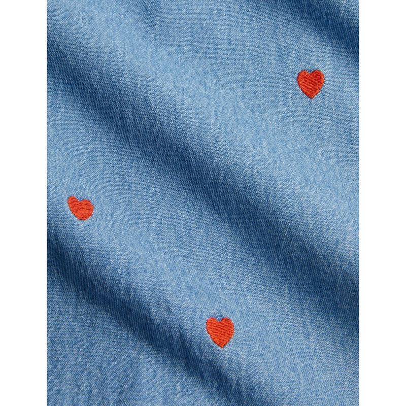 Mini hearts woven trousers