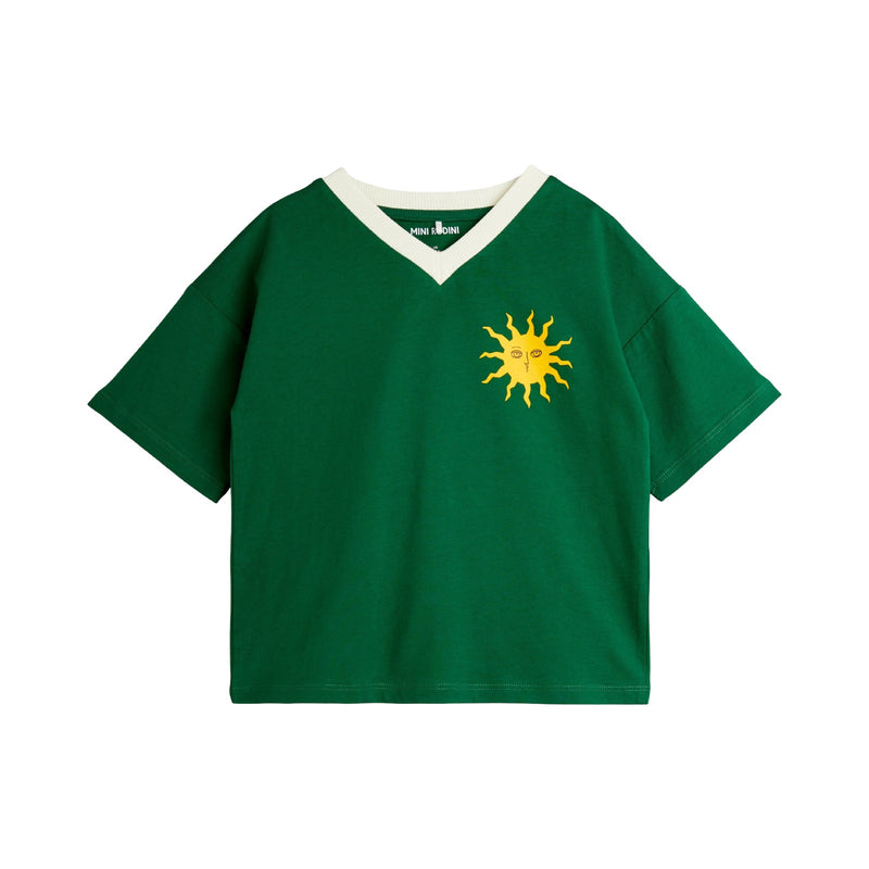 Sun v-neck tee