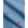 Mini hearts woven dress