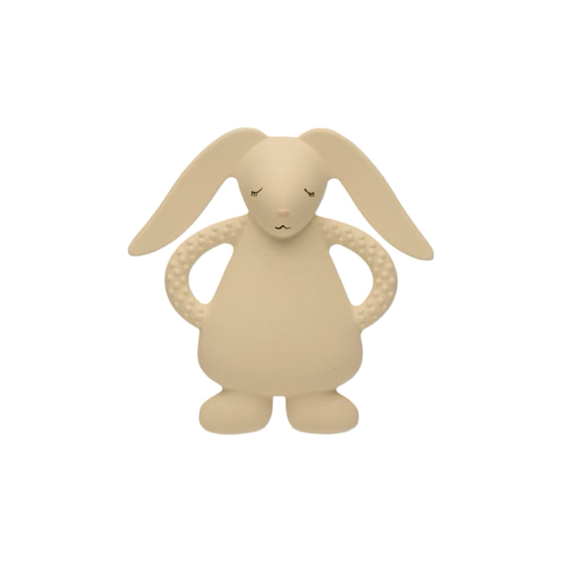 Bunny natural rubber teether