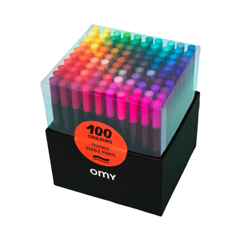 Box of 100 markers