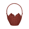 Rattan Poinsettia carry basket