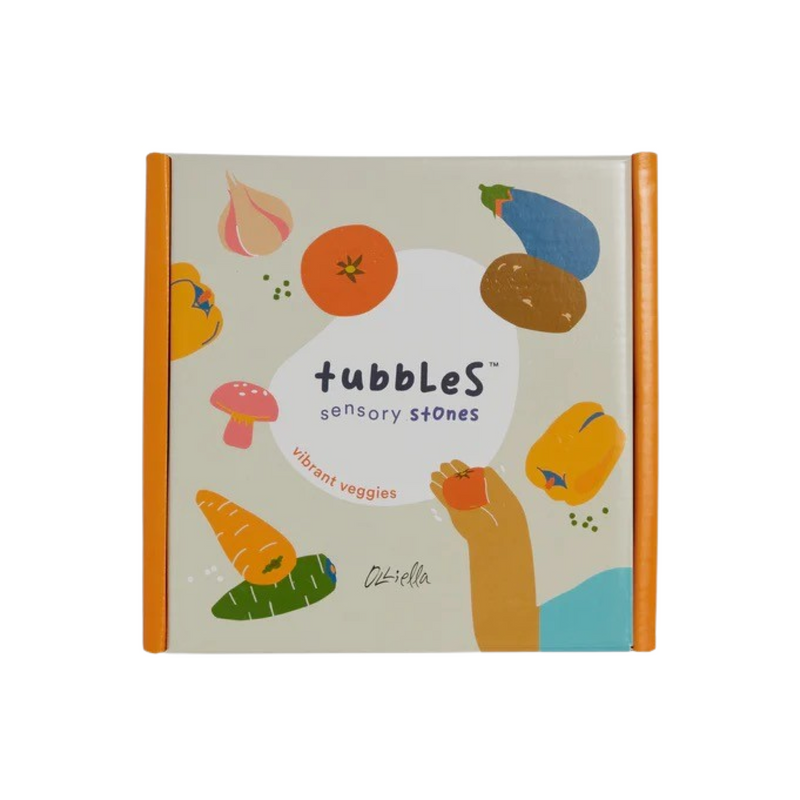 Tubbles pierres sensorielles légumes vibrants
